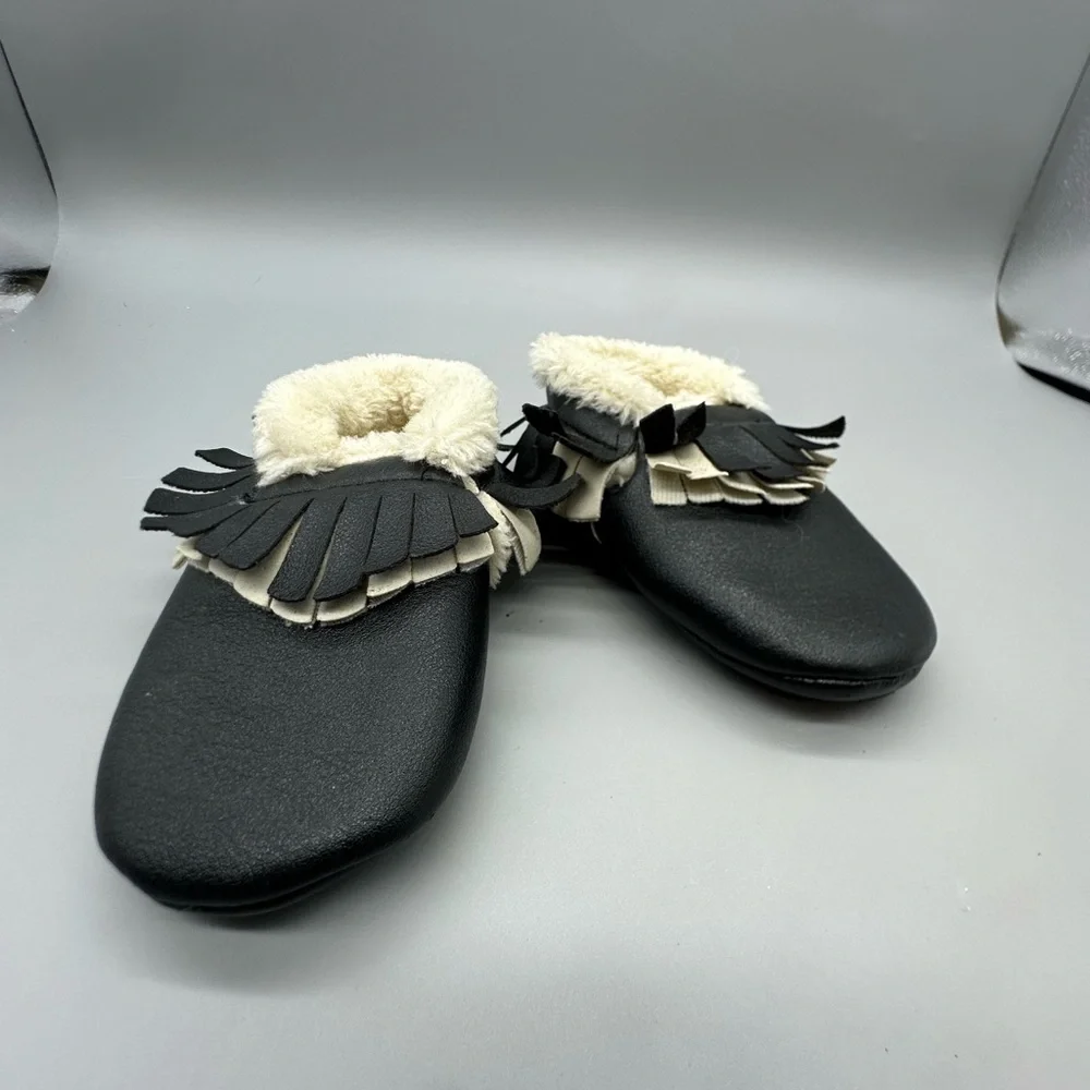 Monkey Feet Toddler Sherpa Moccasins, shoes, Slippers